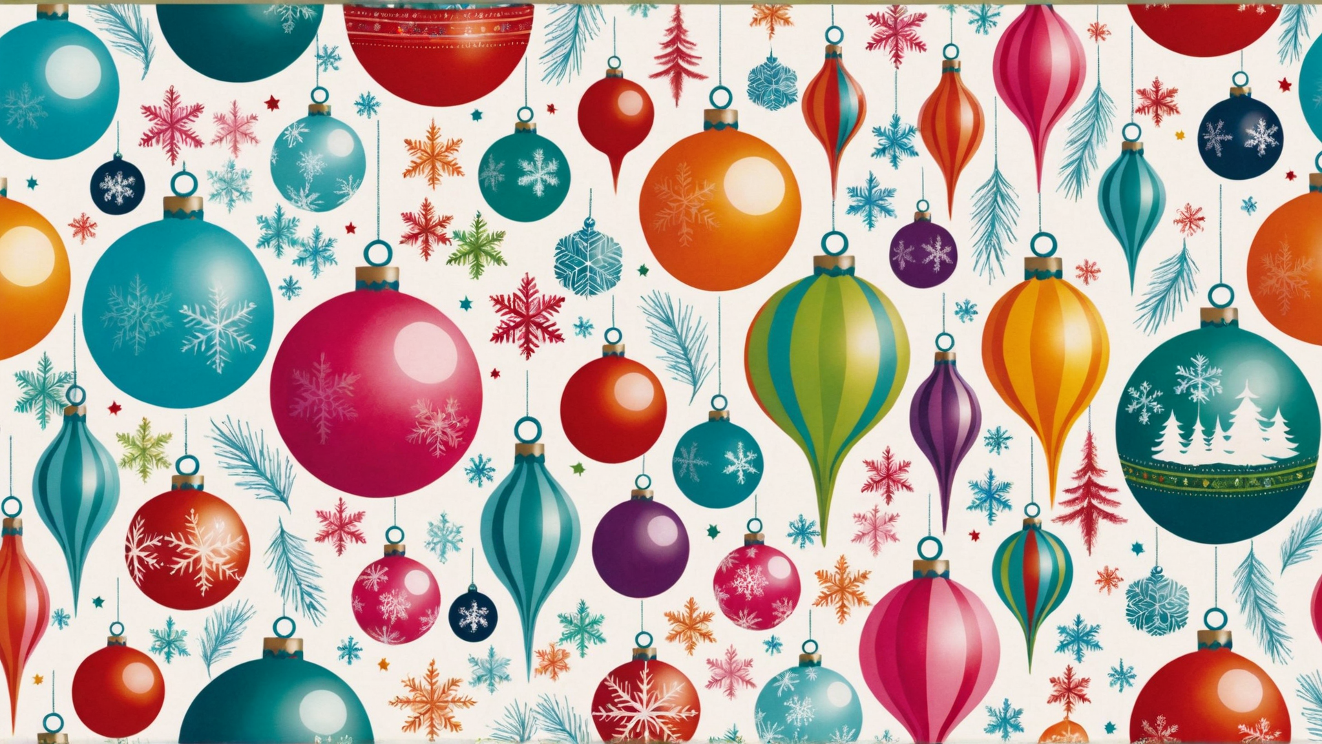Festive Christmas Background Wallpaper