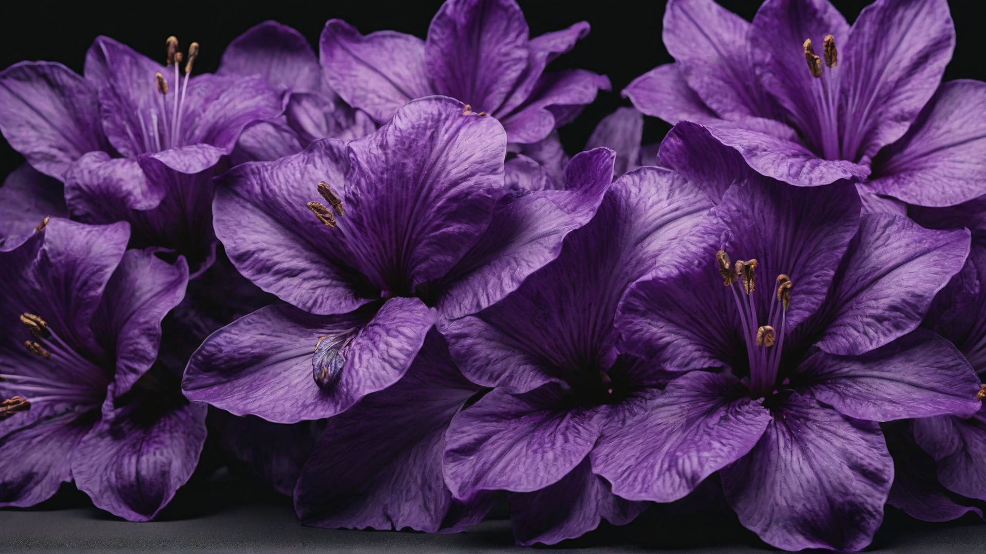 Floral Purple Wallpaper