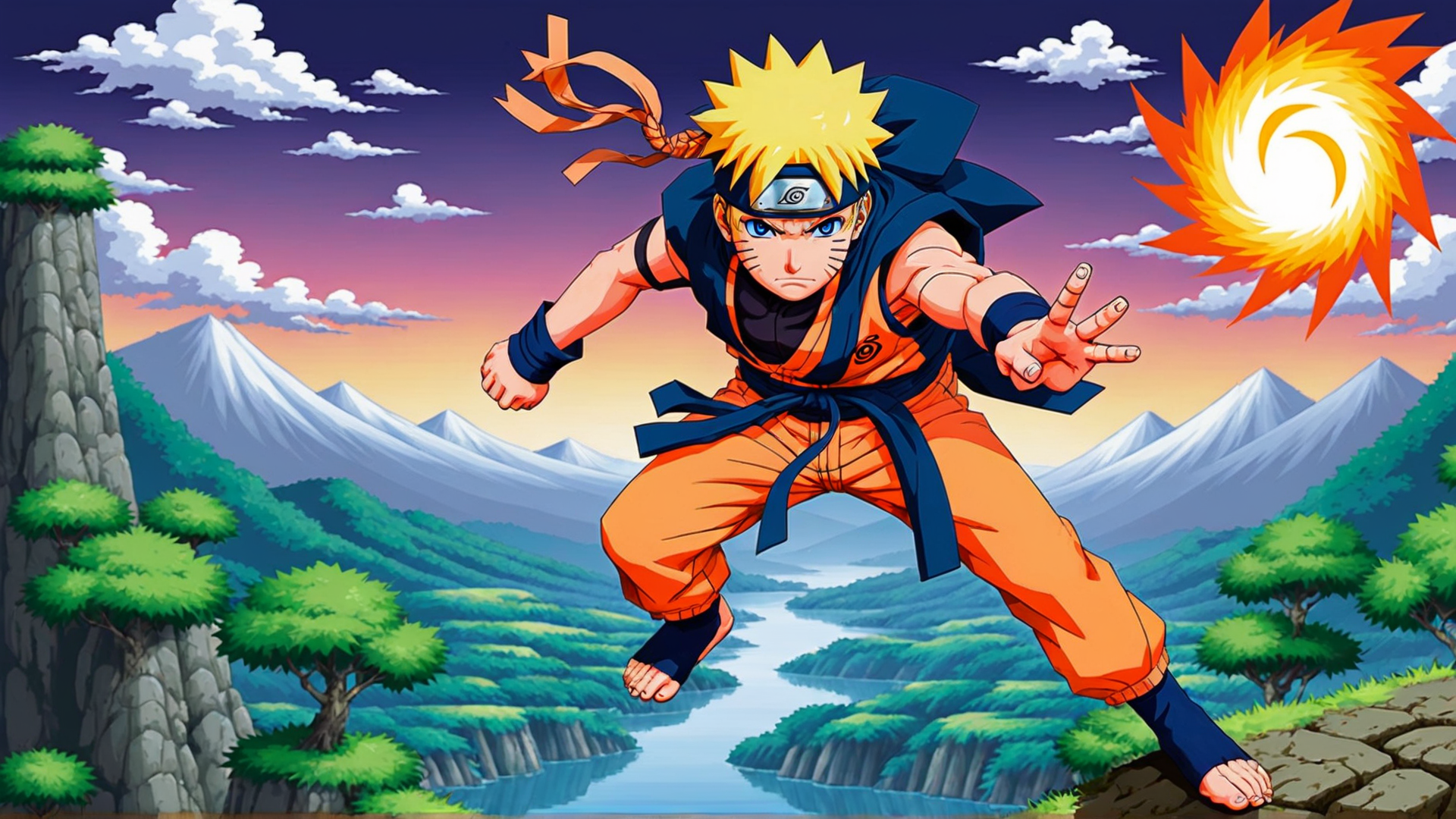 Naruto Action Wallpaper