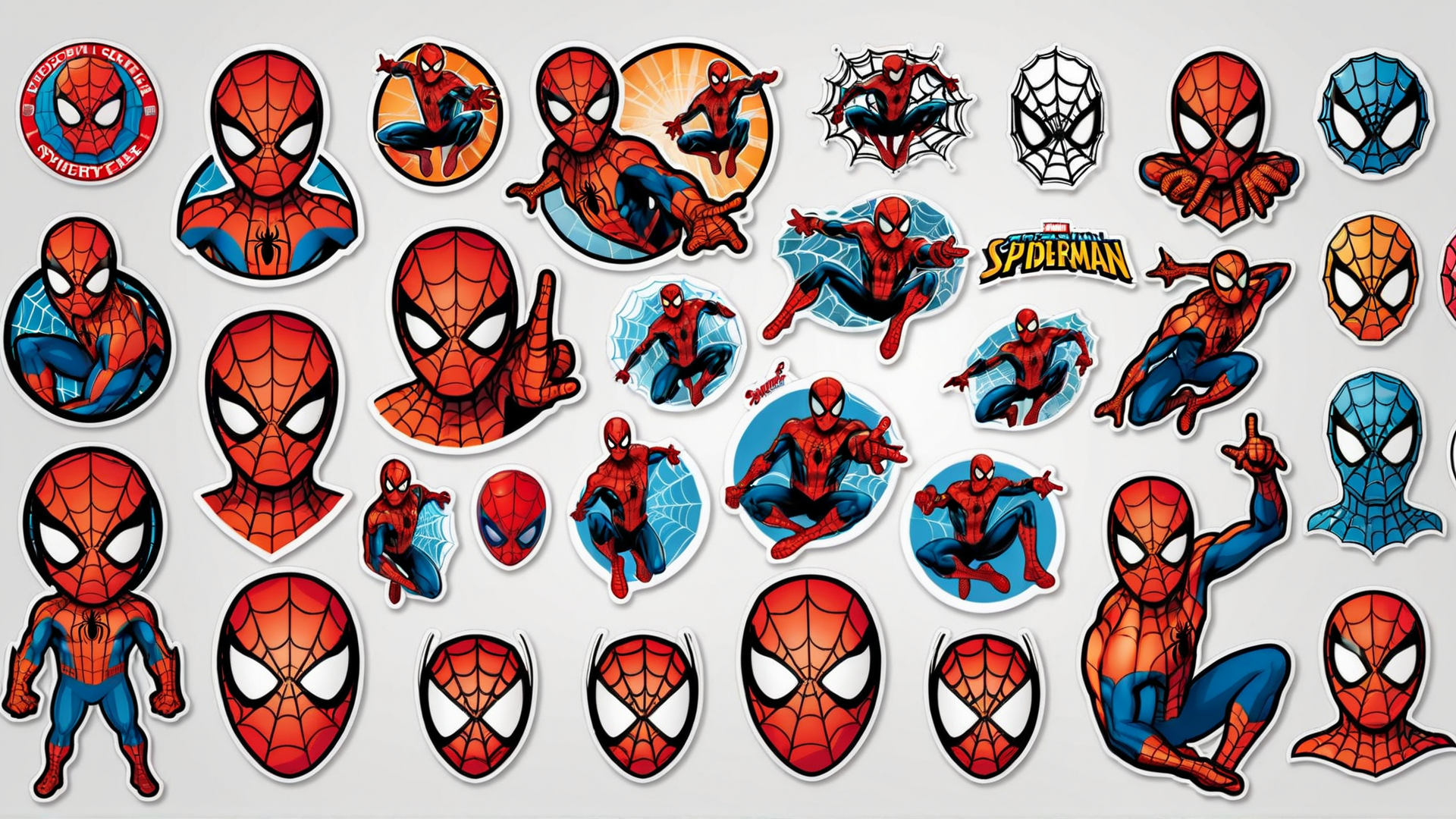 Retro and Comic Book Spider Man