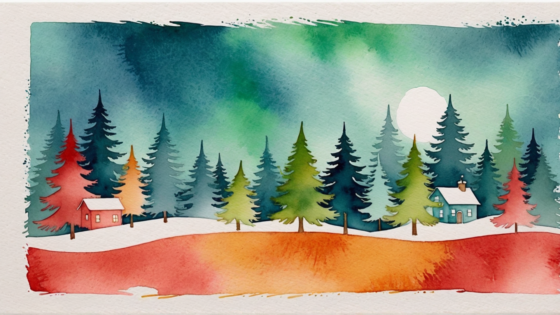 Snowy Christmas Wallpaper Featured